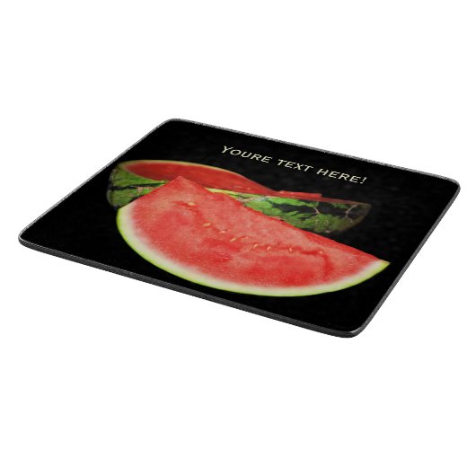 Red Watermelon Schneidebrett (Ecke)
