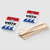 Red Wave oder Blue Wave Ihre Stimme zählt #Electio Fächer (Non-assembled)