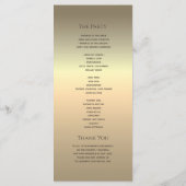 Red Wedding Programm (Rückseite)