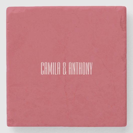 Red Wedding Steinuntersetzer (Vorderseite)