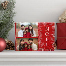 Red Weihnachten 2 Foto Block