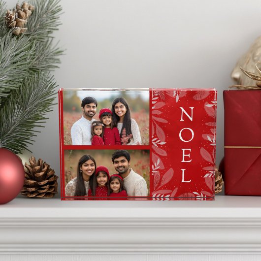 Red Weihnachten 2 Foto Block