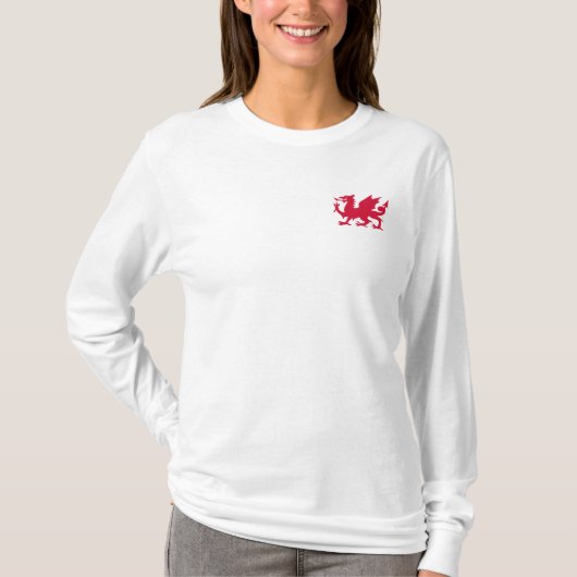 Red Welsh Dragon T-Shirt (Vorderseite)