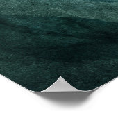 Red Whale Poster (Ecke)