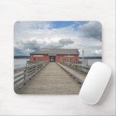 Red Wharf in der historischen Küste von Coupeville Mousepad (Mit Mouse)