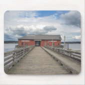 Red Wharf in der historischen Küste von Coupeville Mousepad (Vorne)