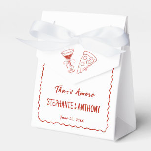 Red Whimsical Frame, das ist mehr italienisch Hoch Geschenkschachtel