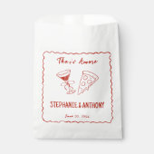 Red Whimsical Frame, das ist mehr italienisch Hoch Geschenktütchen (Vorderseite)