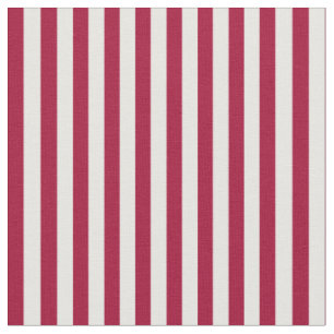 Red & White 1/4" Streifen USA Viktorianisch Stoff