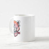 Red White & amp; Blue Bus Driver Crew 4. Juli, S. Kaffeetasse (Vorderseite Links)