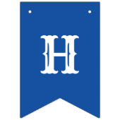 Red White and Blue 4. Juli Party Wimpelkette (Zweite Fahne)