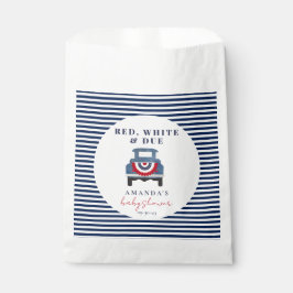 Red White and Blue Baby Dusche Gefallen Geschenktütchen