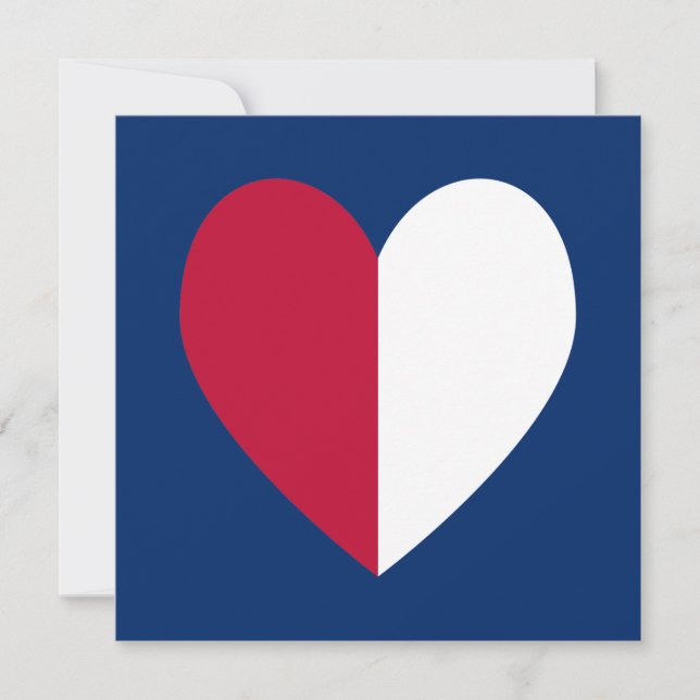 Red White and Blue Heart (Vorderseite)
