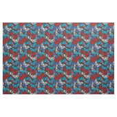 Red White and Blue Patriotic Butterfly Pattern Stoff (Yard (91,4 cm))