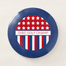 Red, White and Blue Personalisiert Disc Golf Frisb