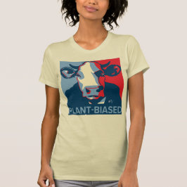 Red White and Blue Pop Art Inspired Cow Tshirt