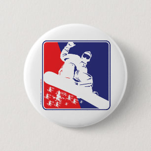 Red-White-and-Blue-Snow-Boa Button
