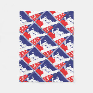Red-White-and-Blue-Snow-Boa Fleecedecke