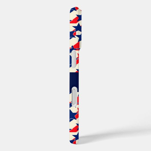 Red, White, and Blue Stars and Stripes Case-Mate iPhone Hülle (Rückseite / Rechts)