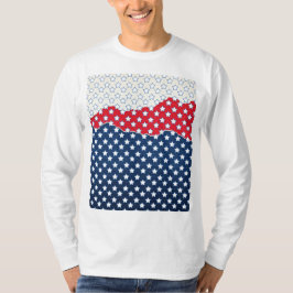 Red, White and Blue Stars (USA) (Vereinigte Staate T-Shirt