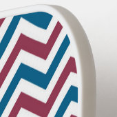 Red White and Blue USA Individuelle Name Pickleball Schläger (Linke Seite)