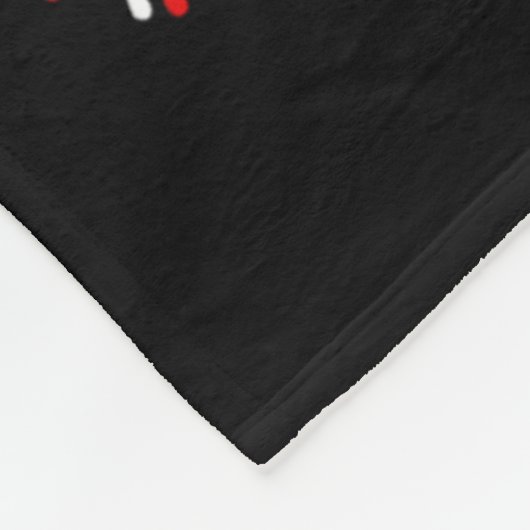 Red White and Boo Crew Funny 4. Juli Nurse Fleecedecke (Ecke)