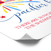 Red White and Due Schnuller Hunt Kinderduschenspie Poster (Ecke)