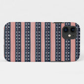 Red White and Nautic Phone Case (Rückseite (Horizontal))