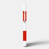 Red White Banner Großherzogtum Toskana Case-Mate iPhone Hülle (Rückseite / Links)