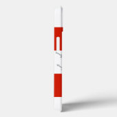 Red White Banner Großherzogtum Toskana Case-Mate iPhone Hülle (Rückseite / Rechts)