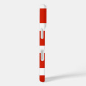 Red White Banner Großherzogtum Toskana Case-Mate iPhone Hülle (Rückseite / Rechts)