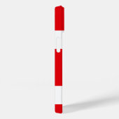 Red White Banner Großherzogtum Toskana Case-Mate iPhone Hülle (Rückseite / Rechts)