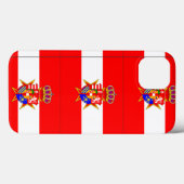 Red White Banner Großherzogtum Toskana Case-Mate iPhone Hülle (Rückseite (Horizontal))