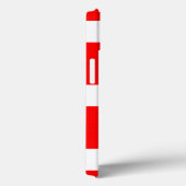 Red White Banner Großherzogtum Toskana Case-Mate iPhone Hülle (Rückseite / Rechts)