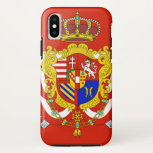 Red White Banner Großherzogtum Toskana iPhone XS Hülle
