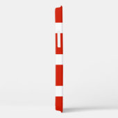 Red White Banner Großherzogtum Toskana Case-Mate iPhone Hülle (Rückseite / Rechts)