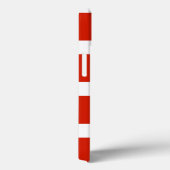 Red White Banner Großherzogtum Toskana Case-Mate iPhone Hülle (Rückseite / Rechts)