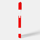 Red White Banner Großherzogtum Toskana Case-Mate iPhone Hülle (Rückseite / Rechts)