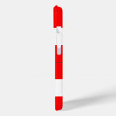 Red White Banner Großherzogtum Toskana Case-Mate iPhone Hülle (Rückseite / Links)