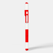 Red White Banner Großherzogtum Toskana Case-Mate iPhone Hülle (Rückseite / Links)