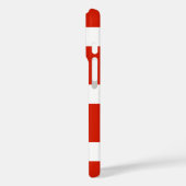 Red White Banner Großherzogtum Toskana Case-Mate iPhone Hülle (Rückseite / Links)