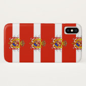 Red White Banner Großherzogtum Toskana Case-Mate iPhone Hülle (Rückseite (Horizontal))