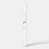 Red White Banner Großherzogtum Toskana Case-Mate iPhone Hülle (Rückseite / Links)