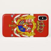 Red White Banner Großherzogtum Toskana Case-Mate iPhone Hülle (Rückseite (Horizontal))