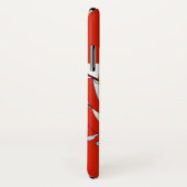 Red White Banner Großherzogtum Toskana Case-Mate iPhone Hülle (Hinten/Rechts)