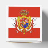 Red White Banner Großherzogtum Toskana Geschenkschachtel (Oben)