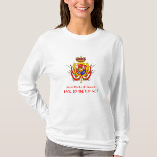 Red White Banner Großherzogtum Toskana T-Shirt
