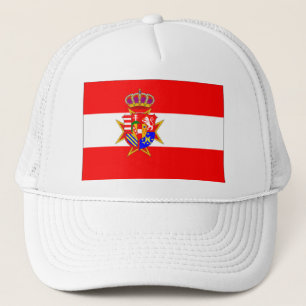 Red White Banner Großherzogtum Toskana Truckerkappe