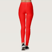 Red White Black - Fitness Addict! Leggings (Rückseite)