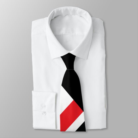 Red White Black Krawatte (Gebunden)